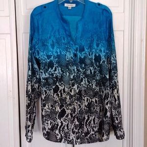 Calvin Klein Animal Print Top